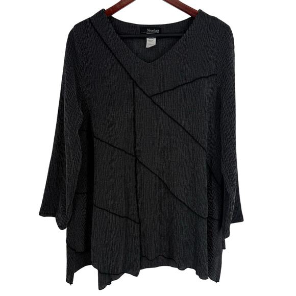 Moonlight by Y & S Small Wearable Art to Wear Artsy Shirt Top Abstract Mature - Picture 1 of 6